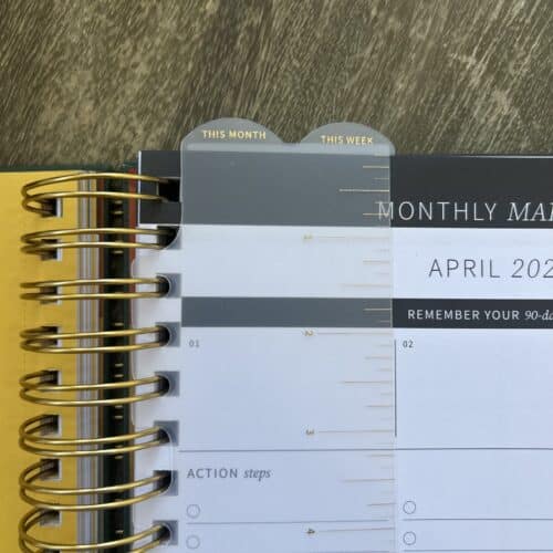 Special Edition Planner Bookmark