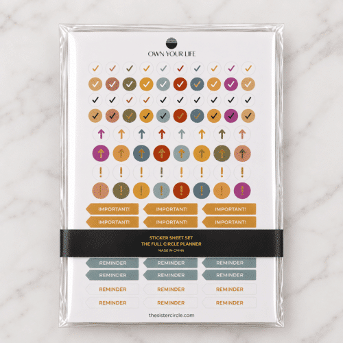 Planner Sticker Sheet Set