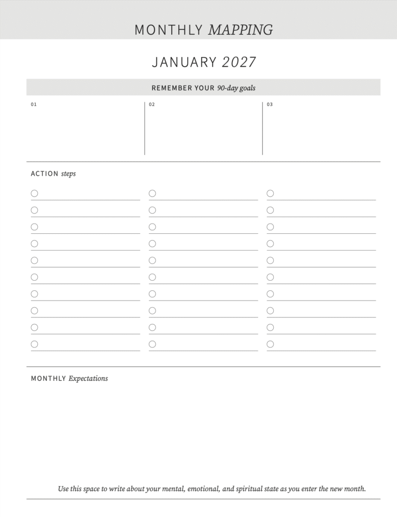 Planner Interior Image 1